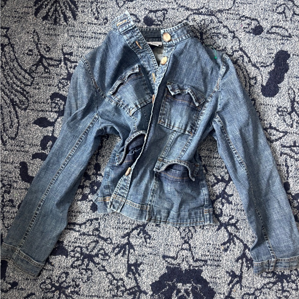 LOFT Classic Blue Jean Jacket